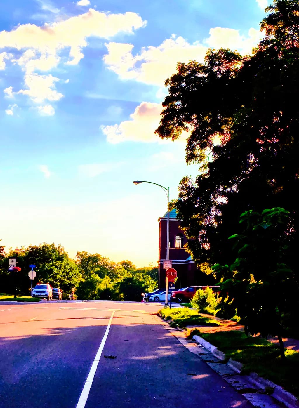 Sunlit Intersection