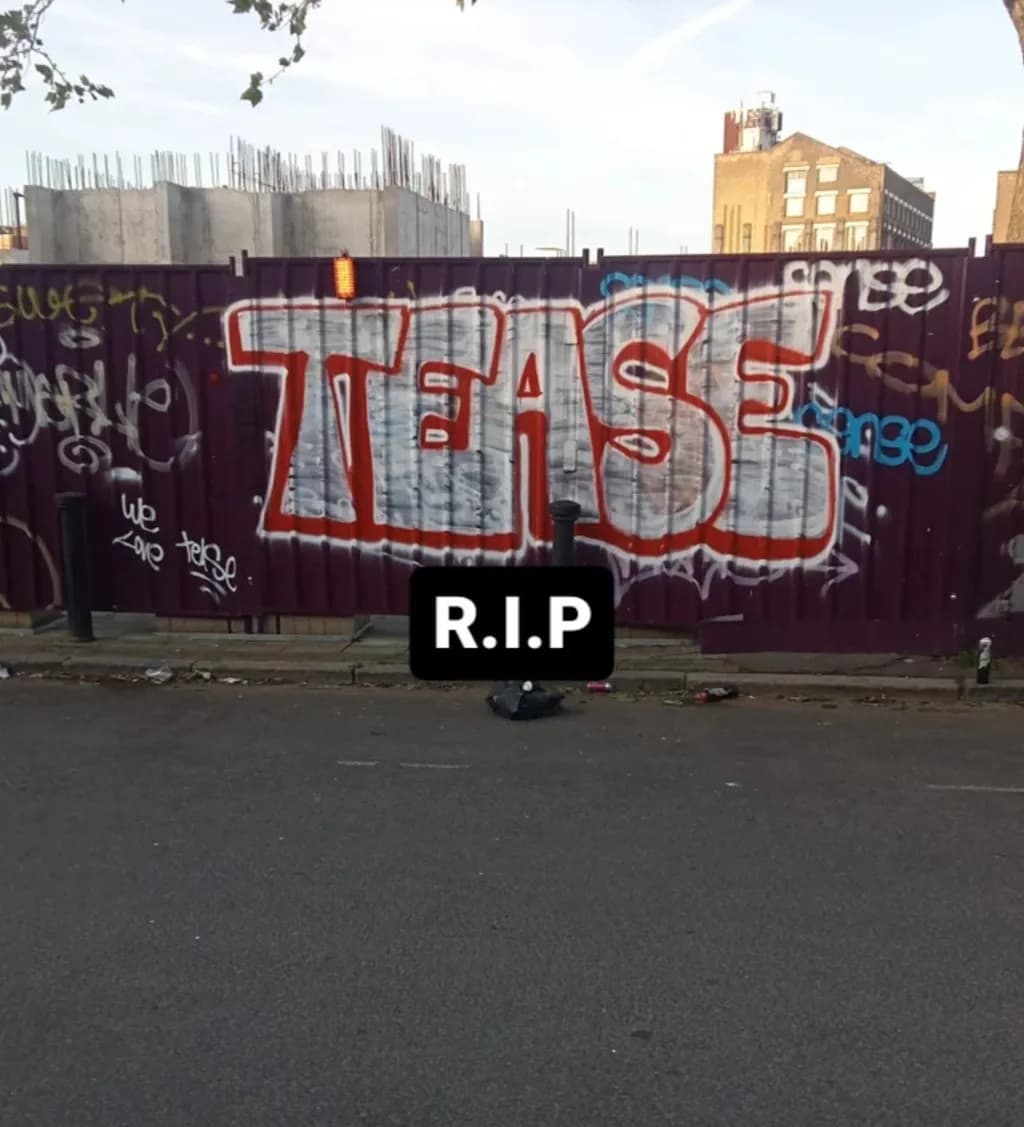 Tease Graffiti Tribute