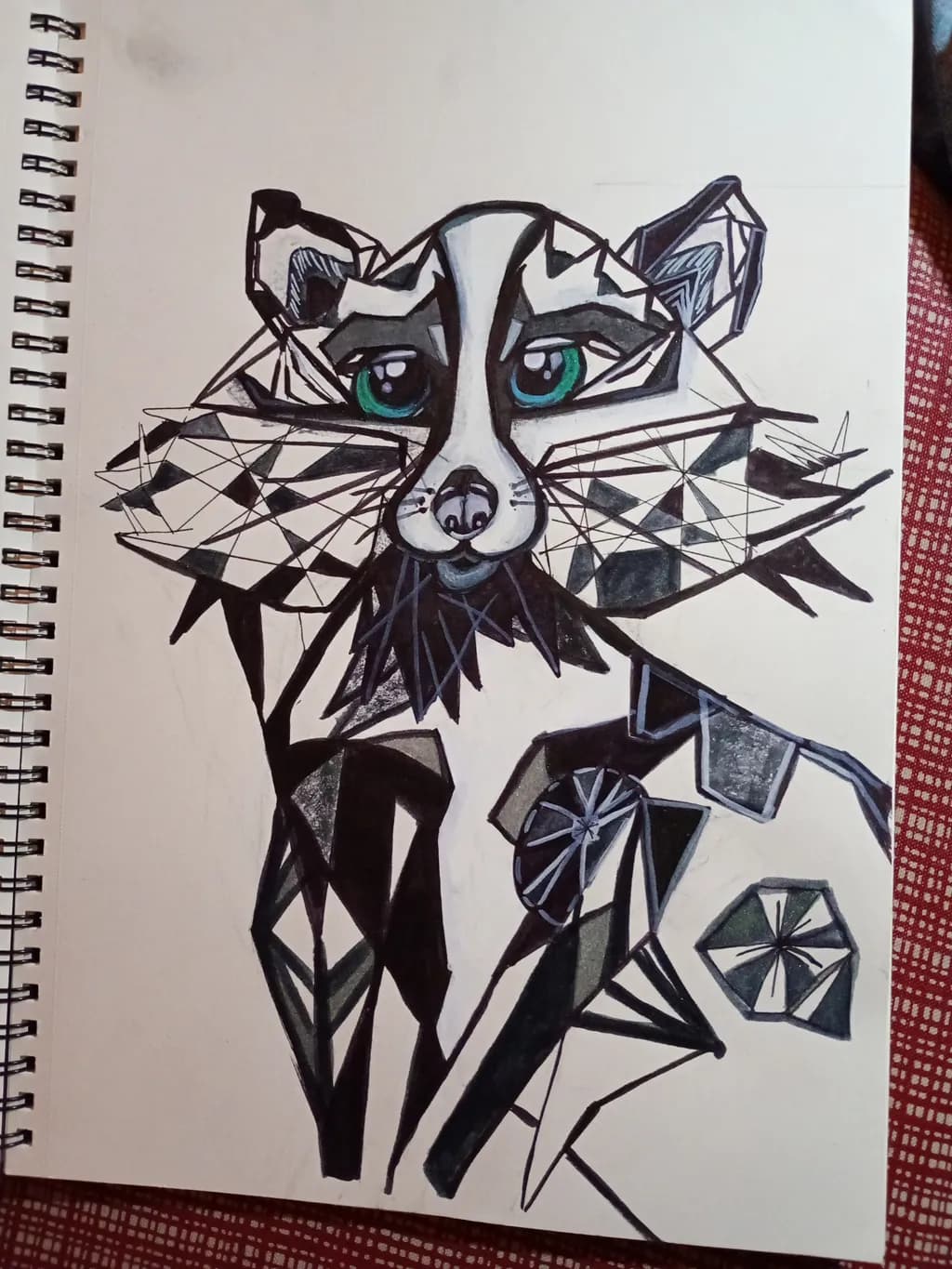 Geometric Raccoon