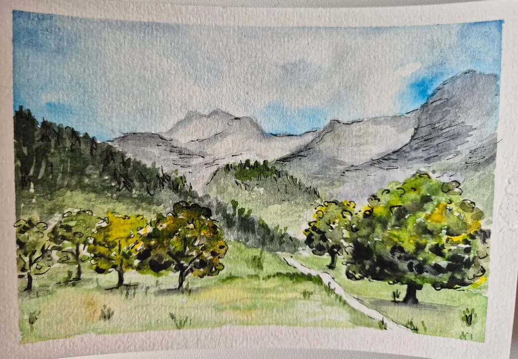 Mountain Trail Vista