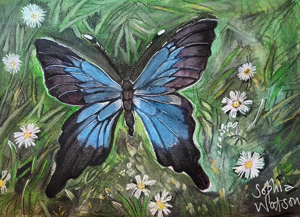 Blue Meadow Flight