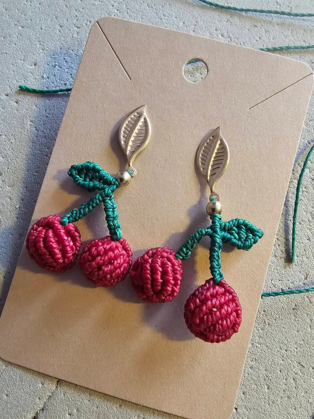 Cherry Bloom Earrings