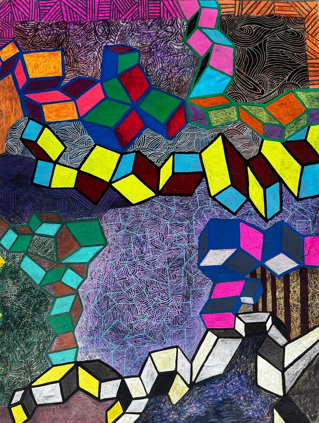 Chromatic Cubescape