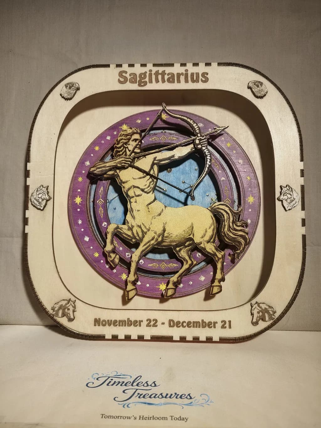 Sagittarius Archer Woodwork