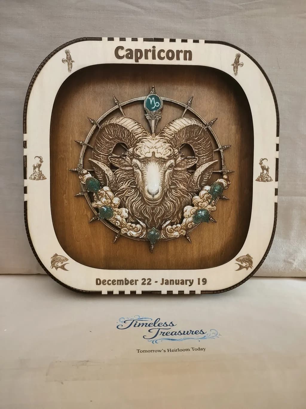 Capricorn Zodiac Emblem
