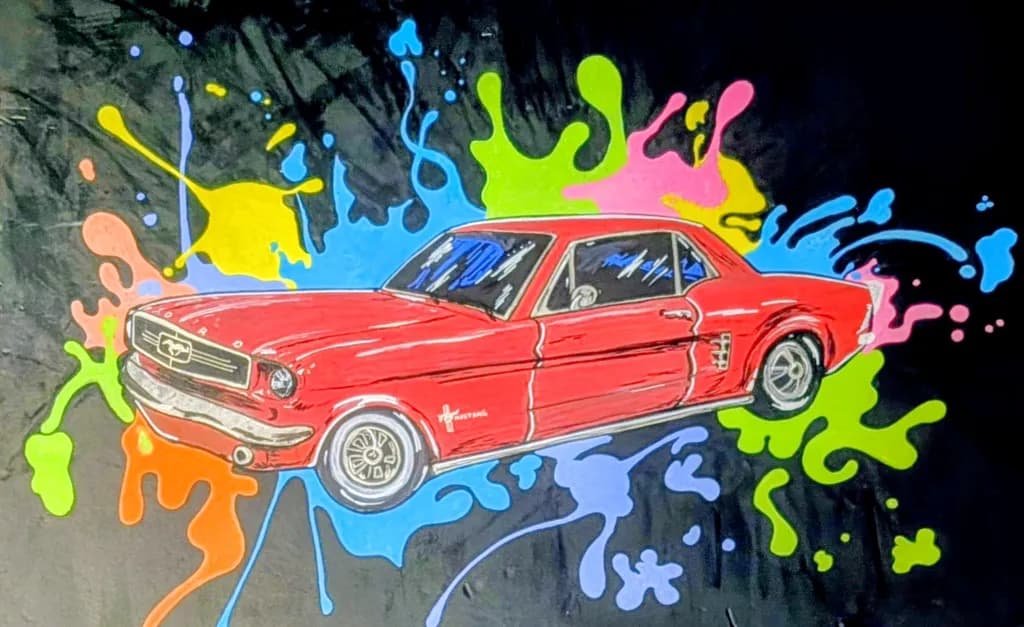 Splash Mustang