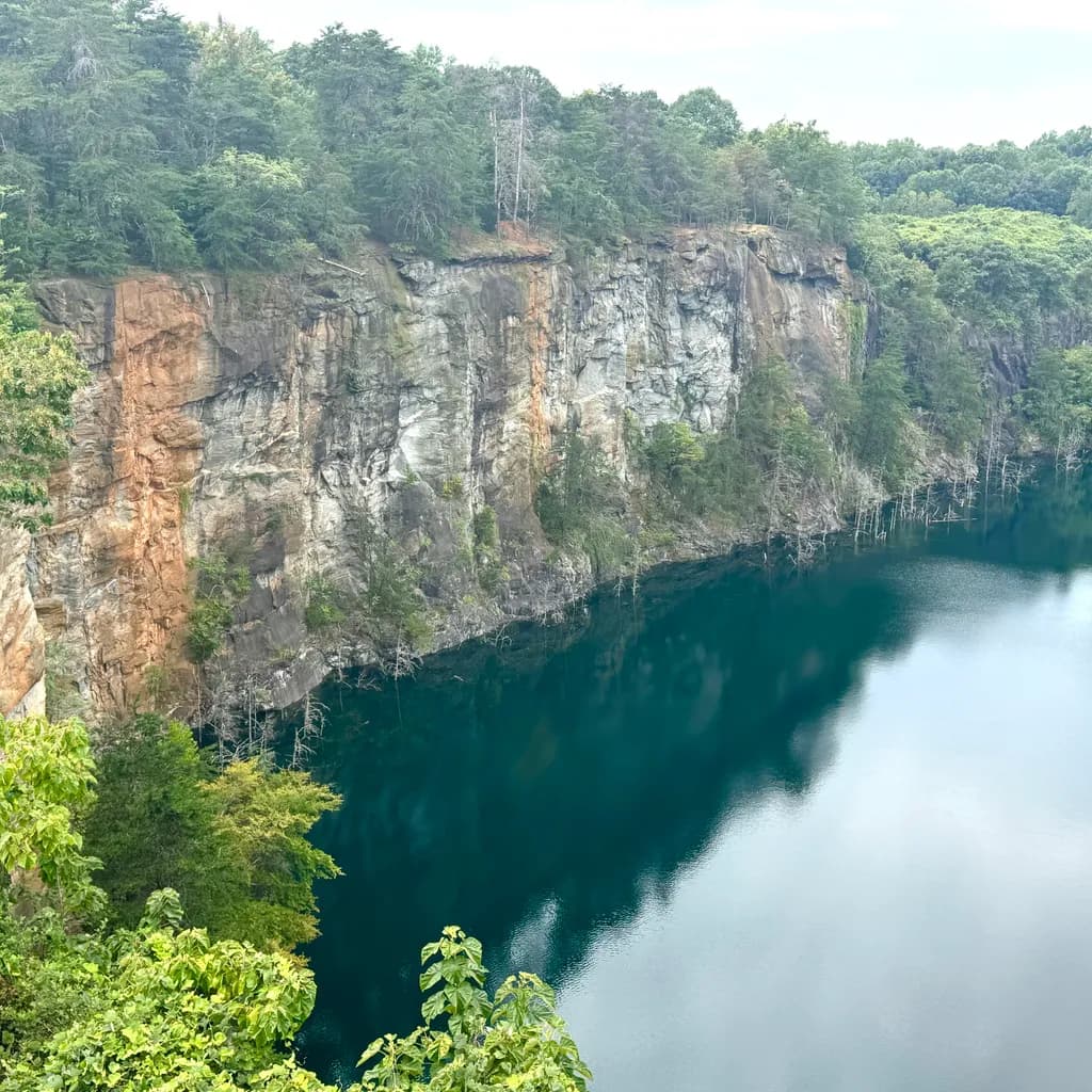 Cliffside Reflection