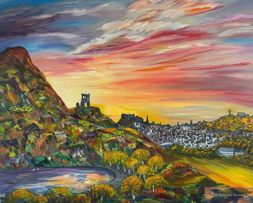Holyrood Sunset