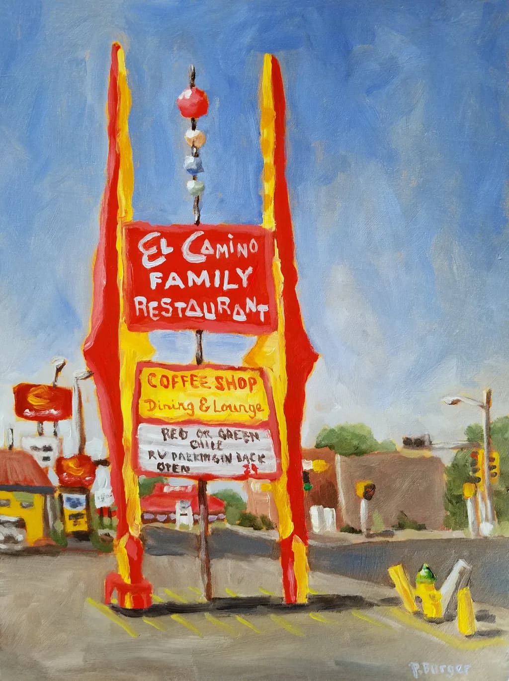El Camino Sign