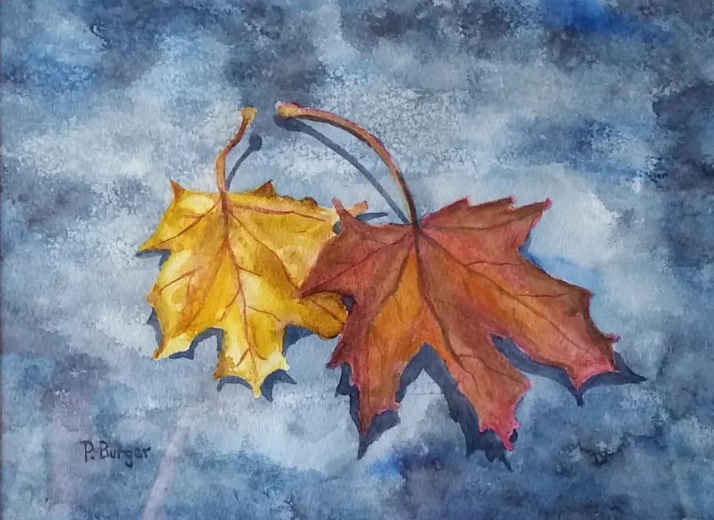 Autumn Leaves Contrast