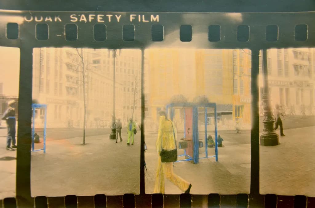 Colorized Streetscape