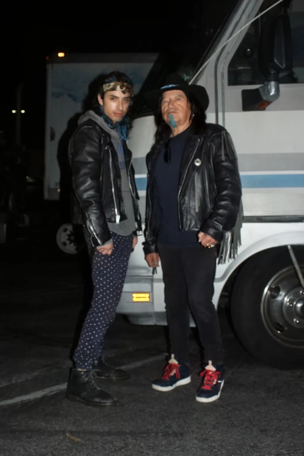 Leather Jacket Duo