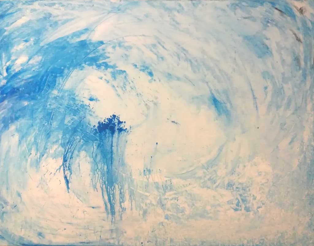 Big Blue Swirl