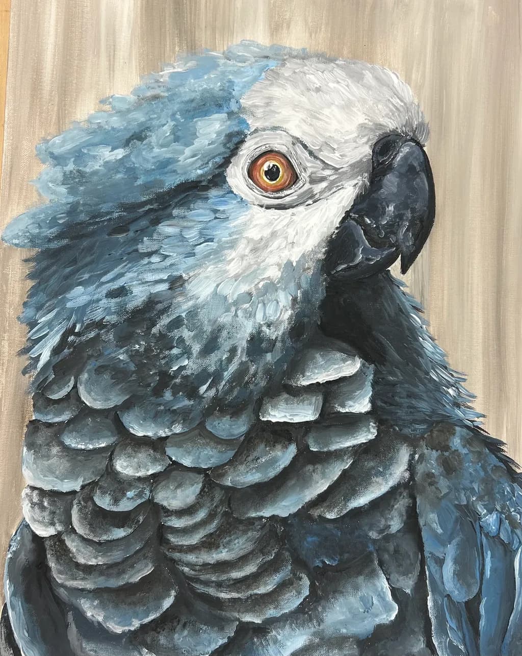 Blue Plumage Majesty