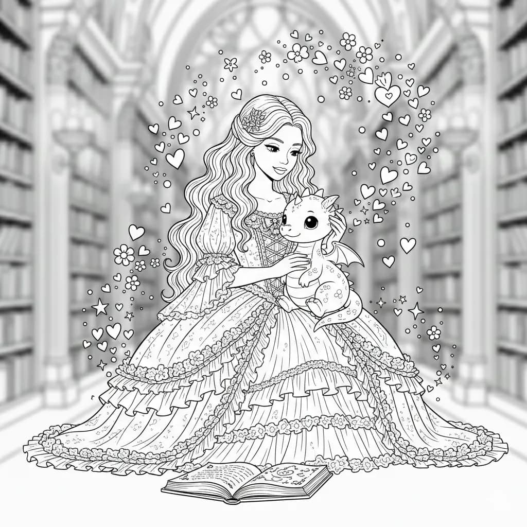 Enchanted Library Tale