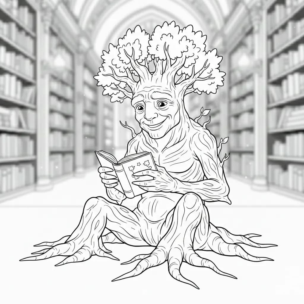 The Reading Treefolk