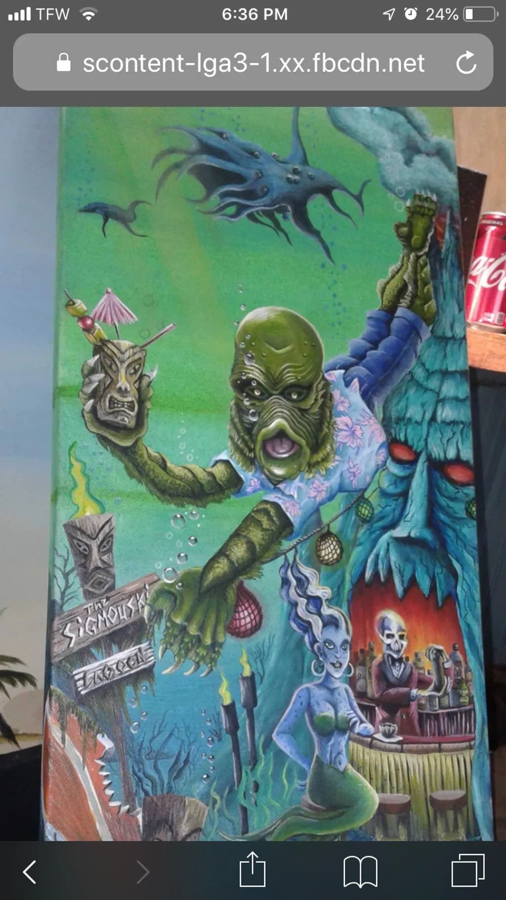 Tiki Creature Lagoon