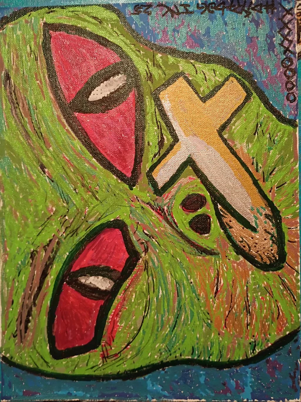Crossed Visage