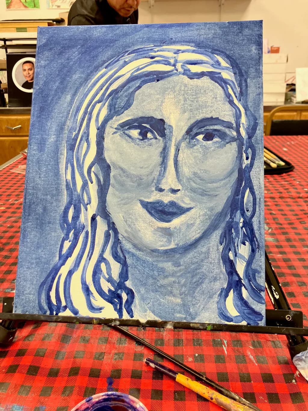 Blue Contours