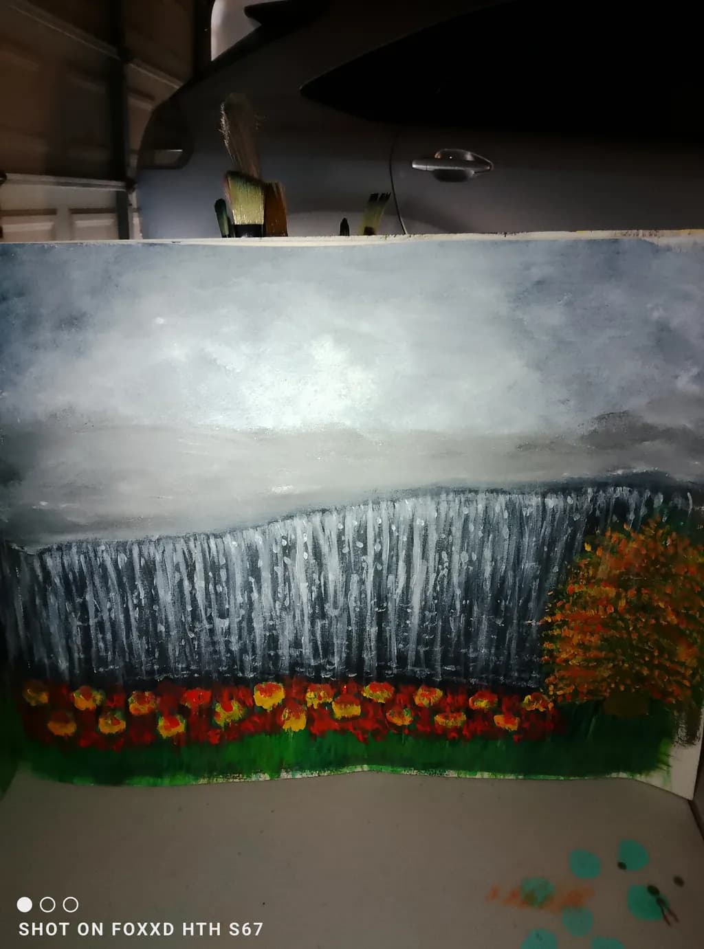 Misty Waterfall Bloom