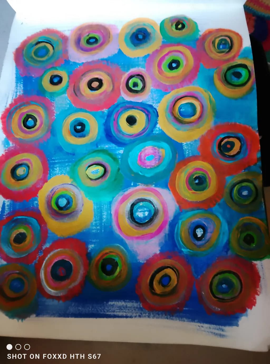 Colorful Concentric Circles