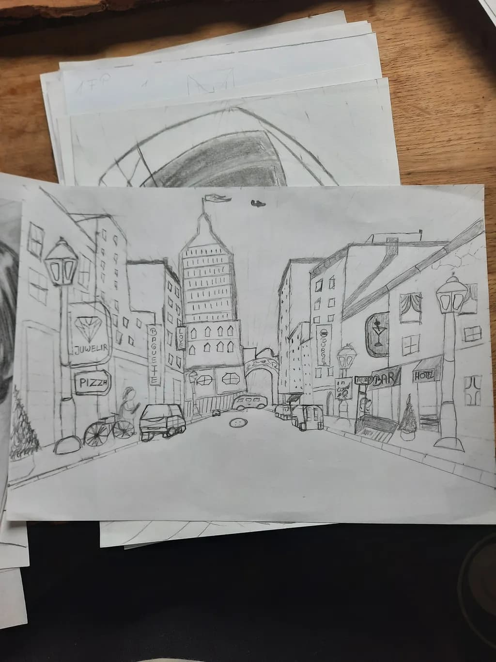 Urban Street Perspective