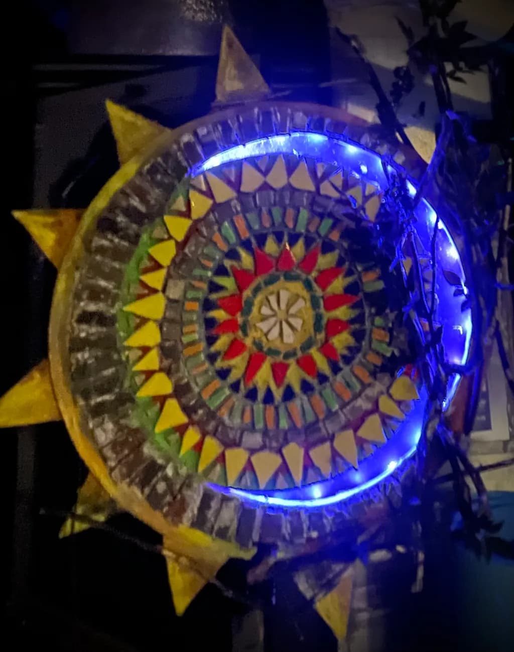 Radiant Mosaic Sun