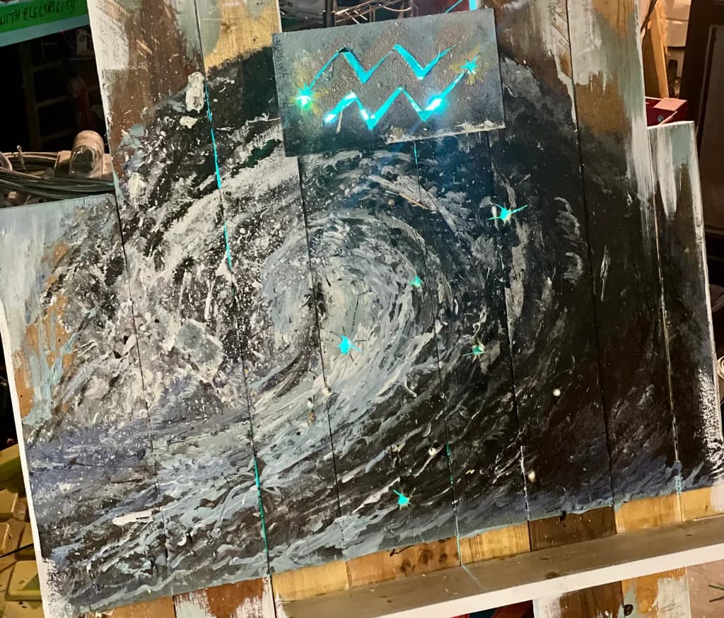 Electric Galaxy Storm