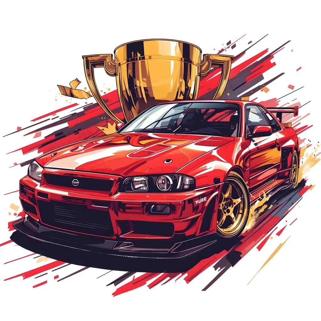 Red Skyline Champion