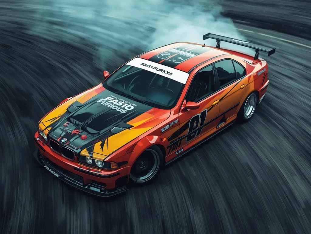 Drifting Fury BMW