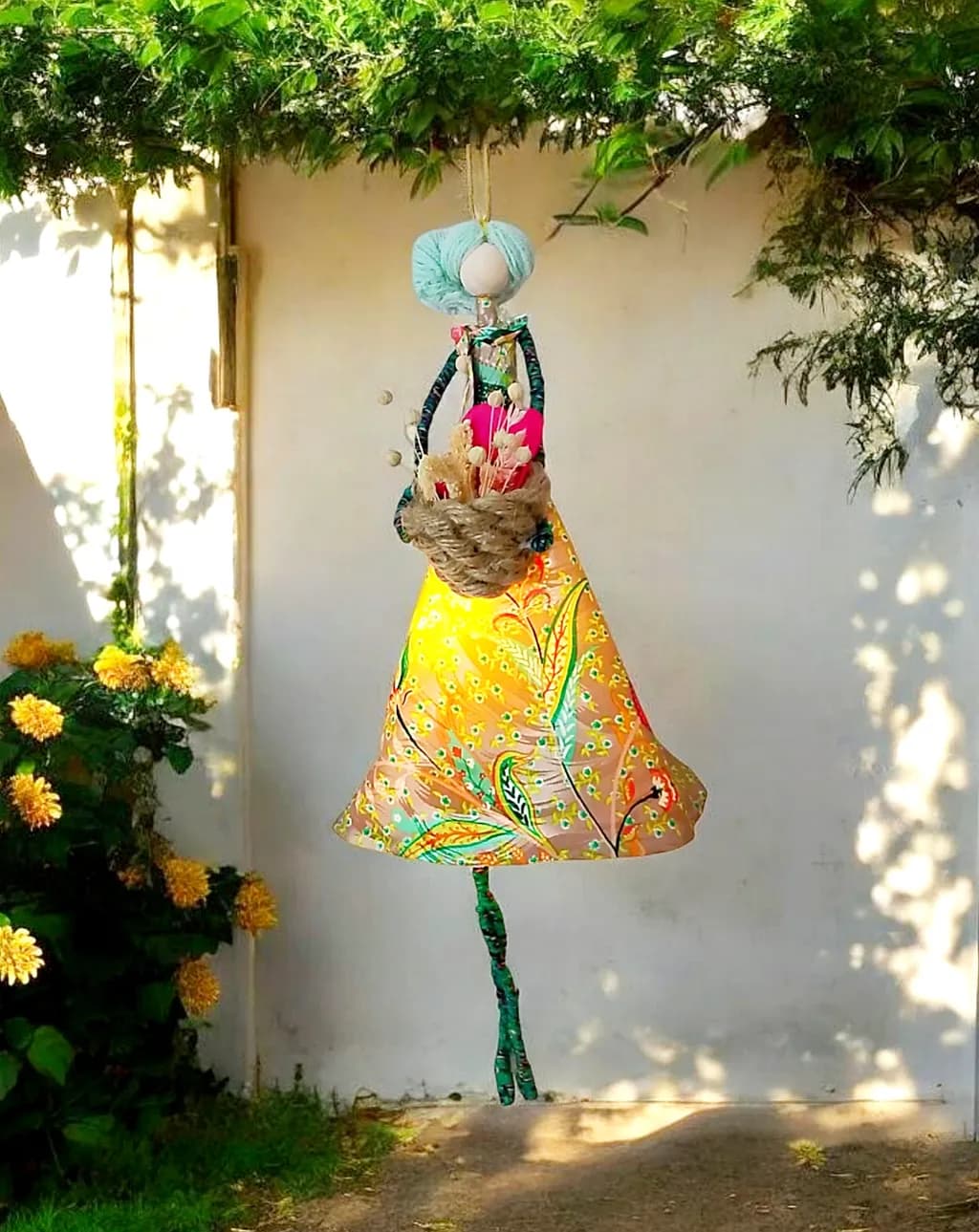 Floral Harvest Doll