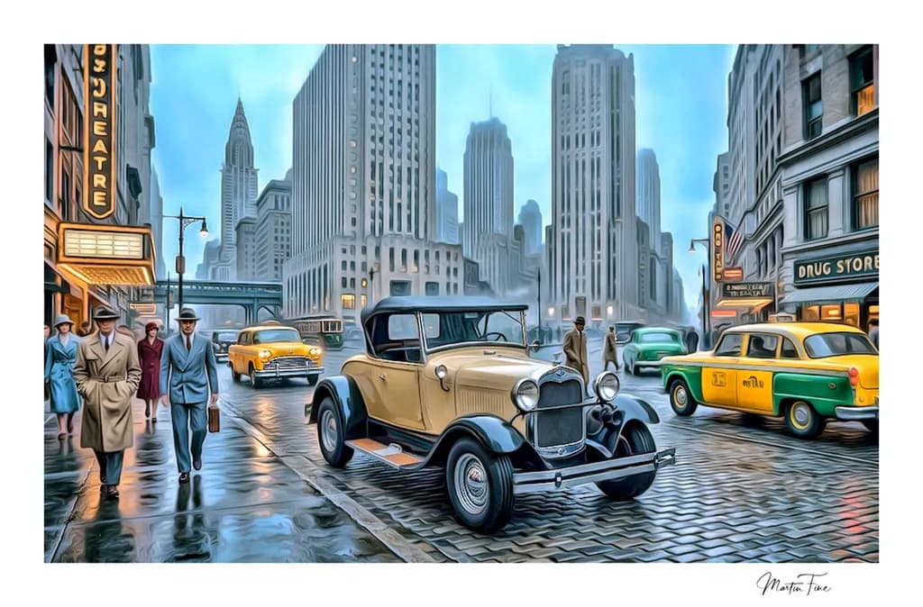 Retro City Stroll