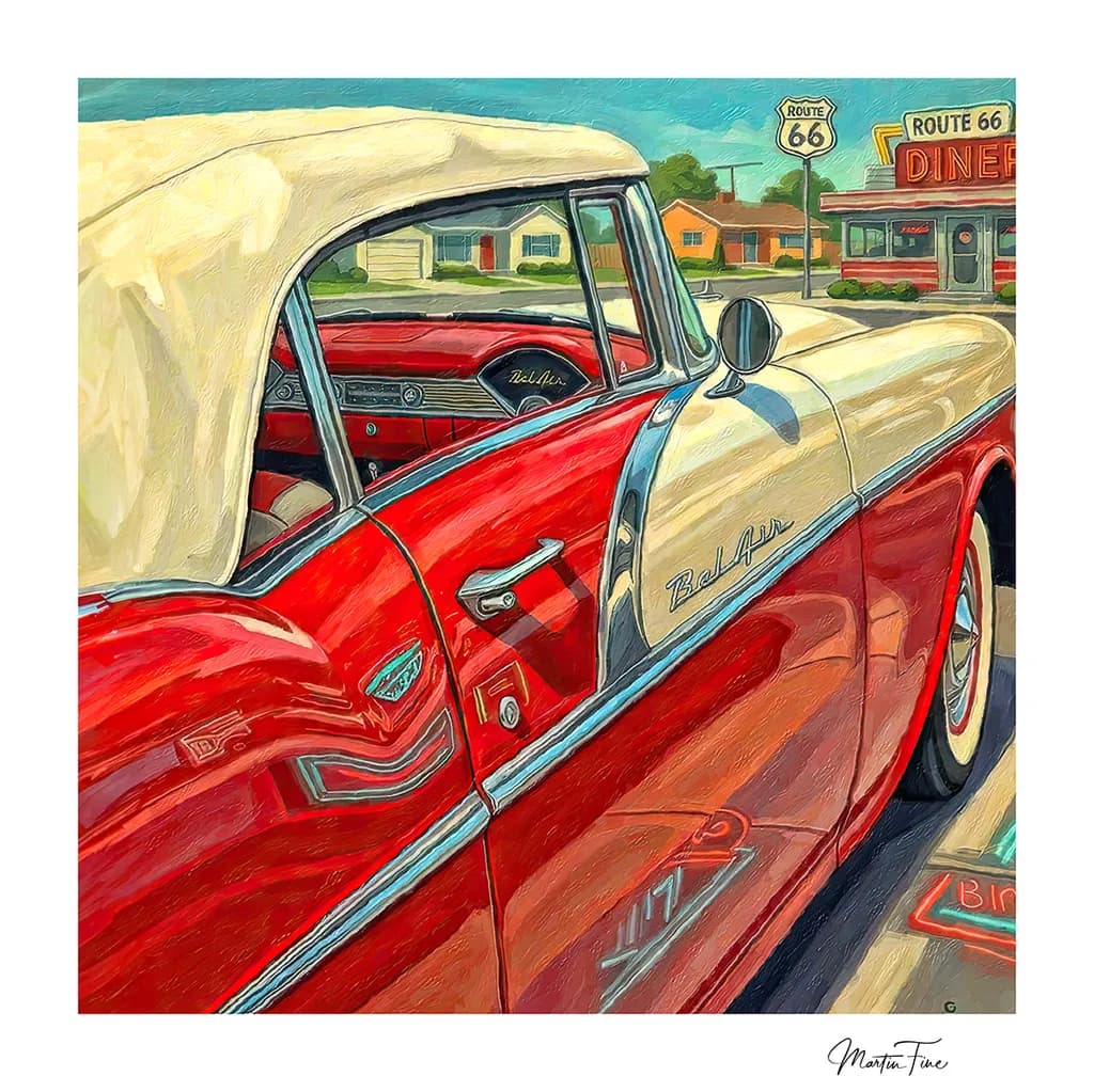 Chevy Bel Aire Two-Tone