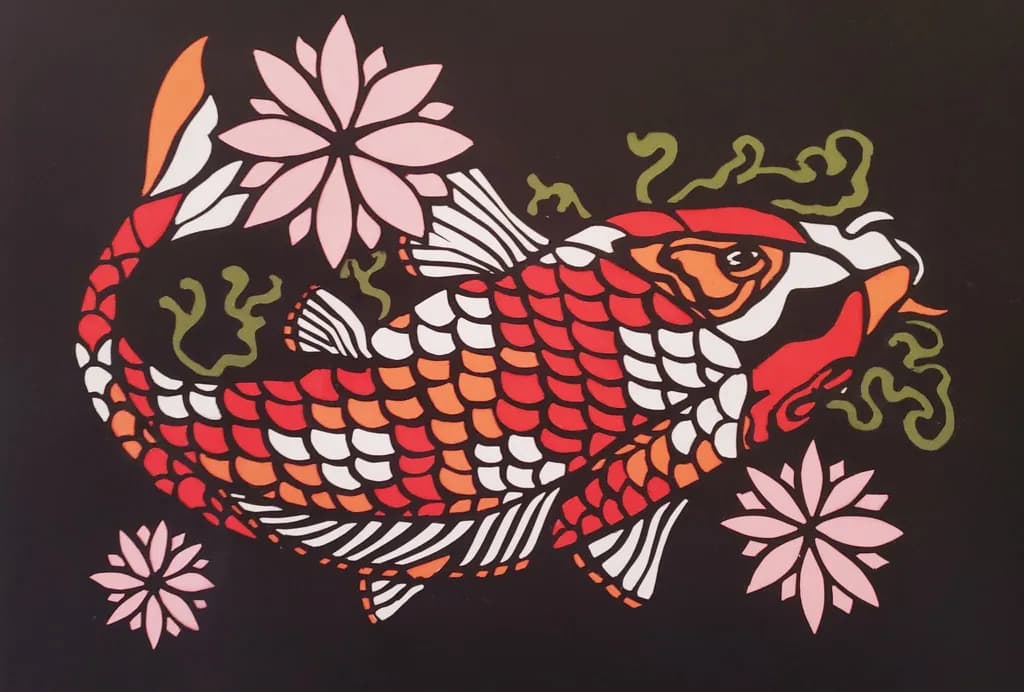 Koi Mosaic