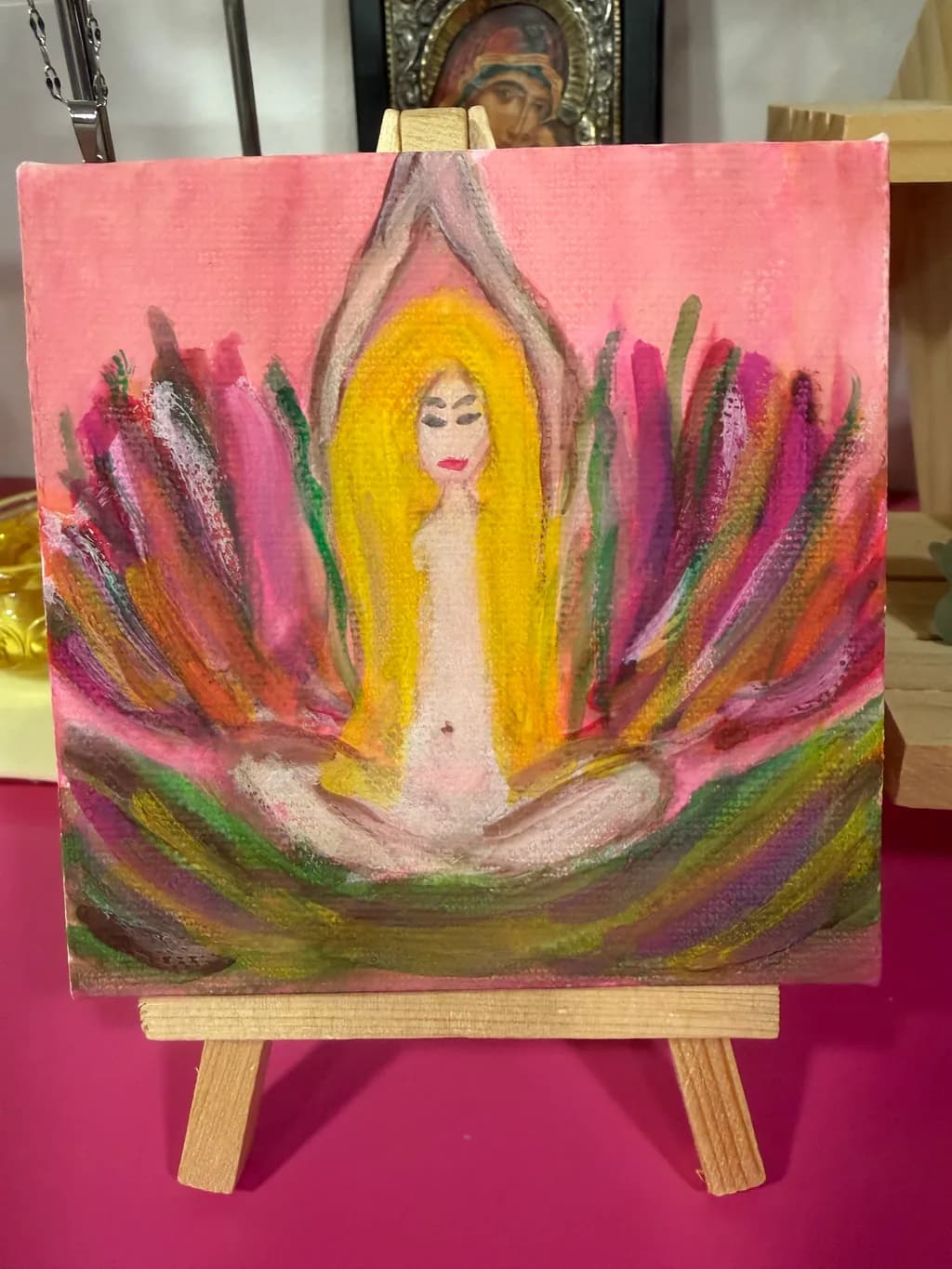 Radiant Lotus Pose