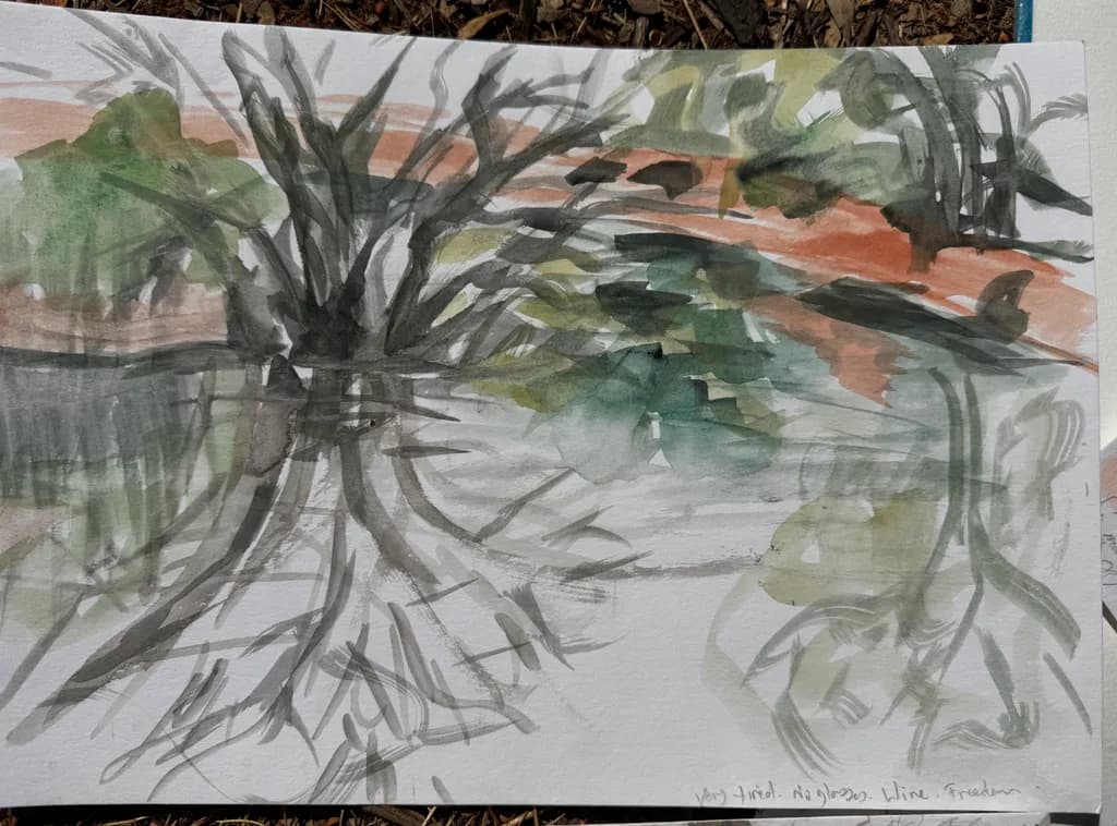 Tangled Reflections