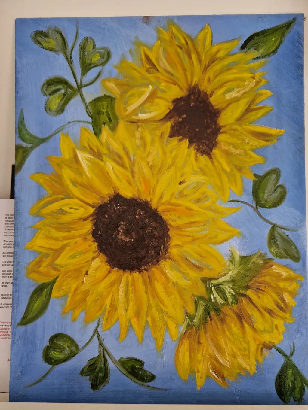 Sunflower Trio