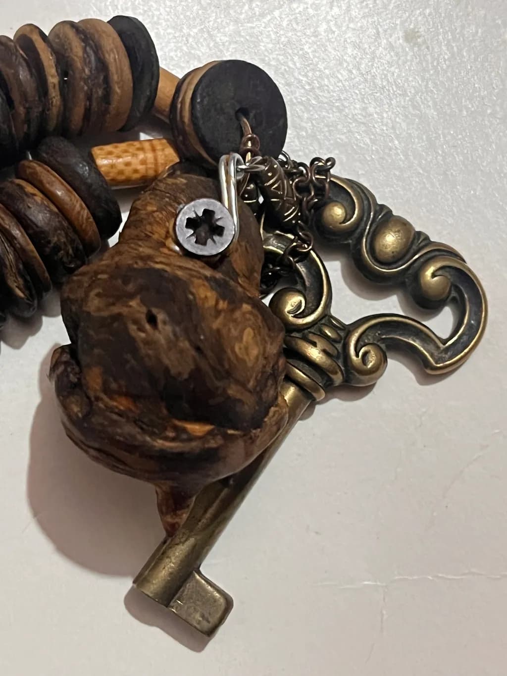Rustic Key Charm