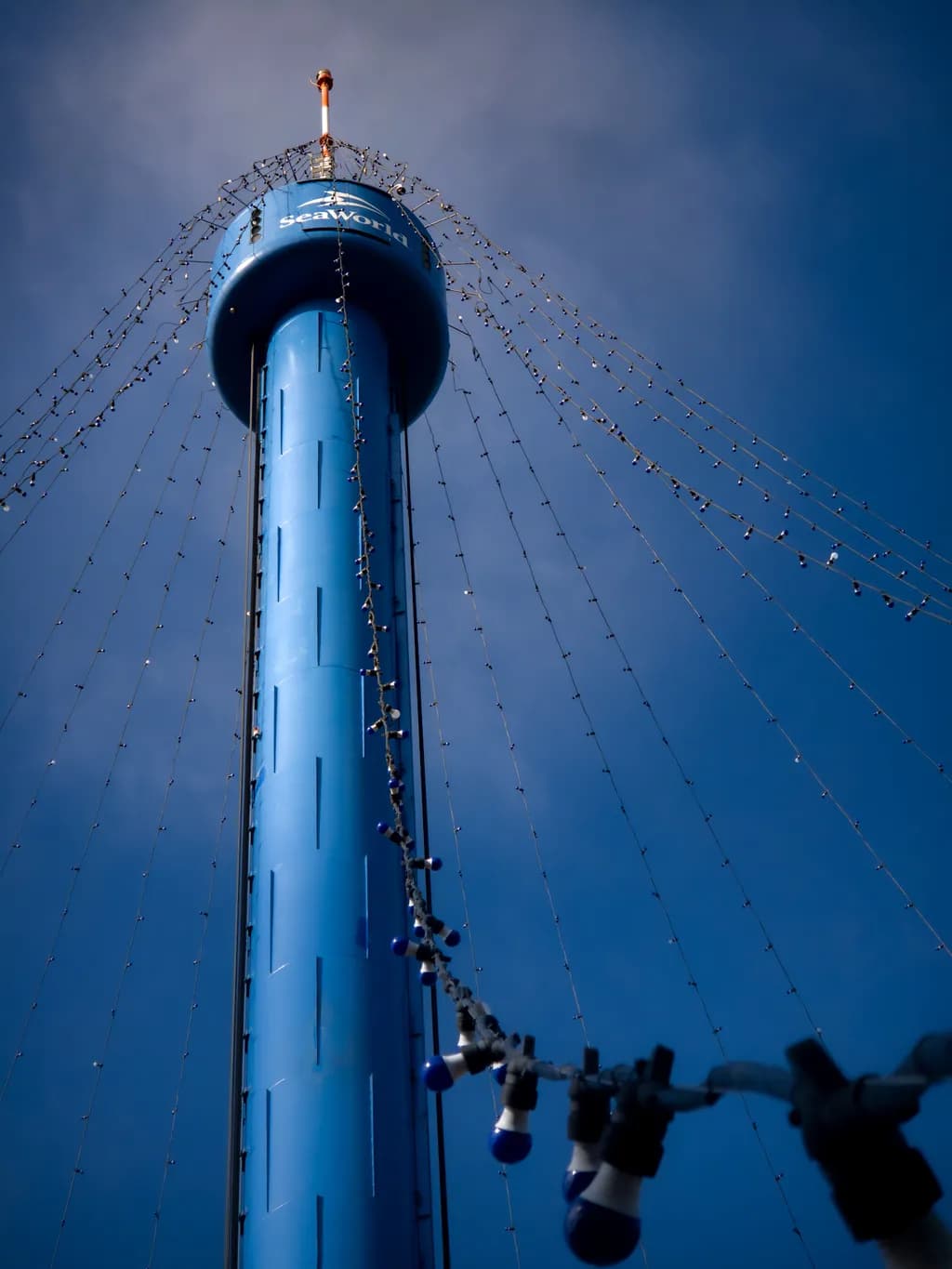 SeaWorld Tower Lights