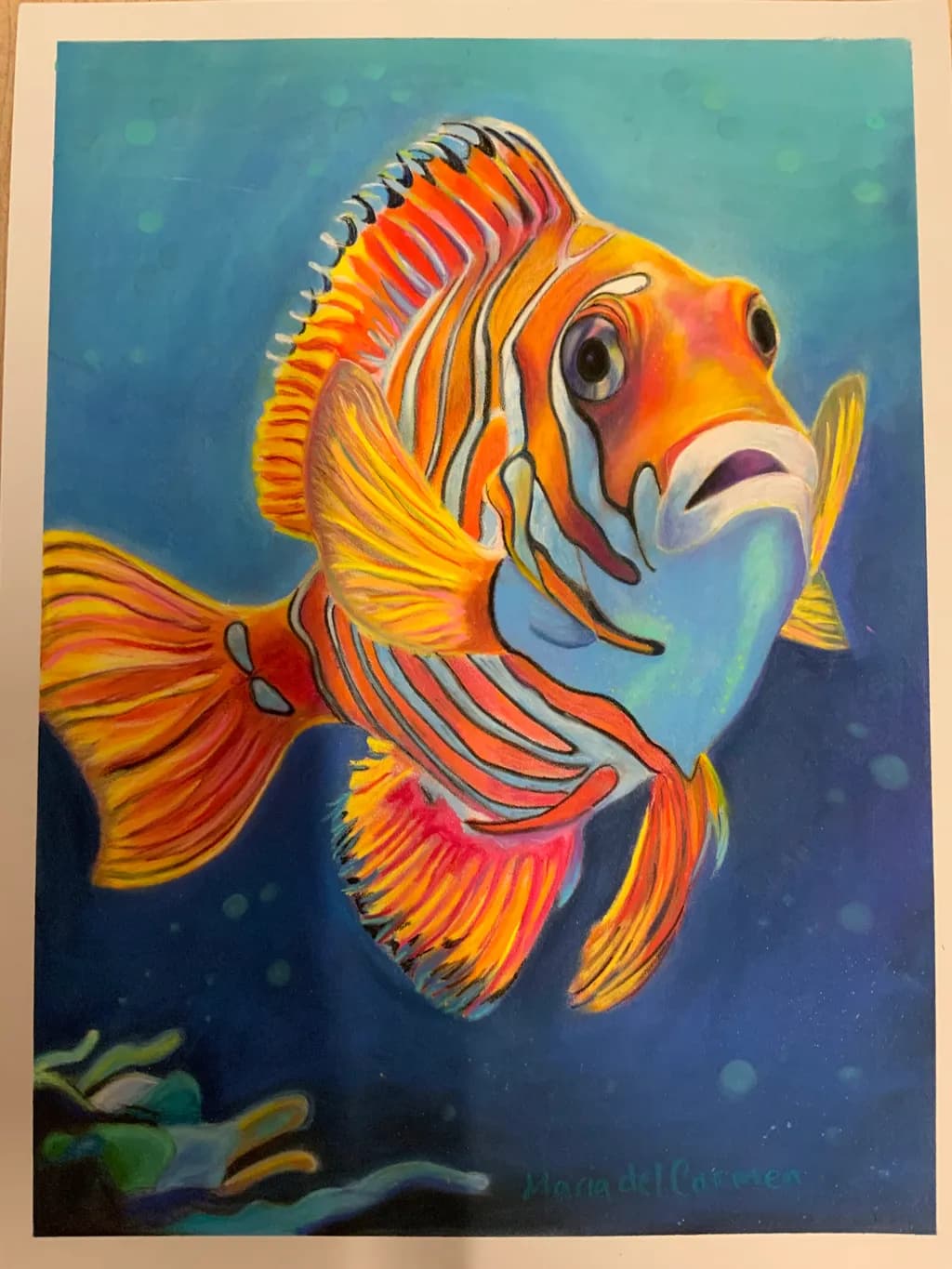 Striped Coral Fish