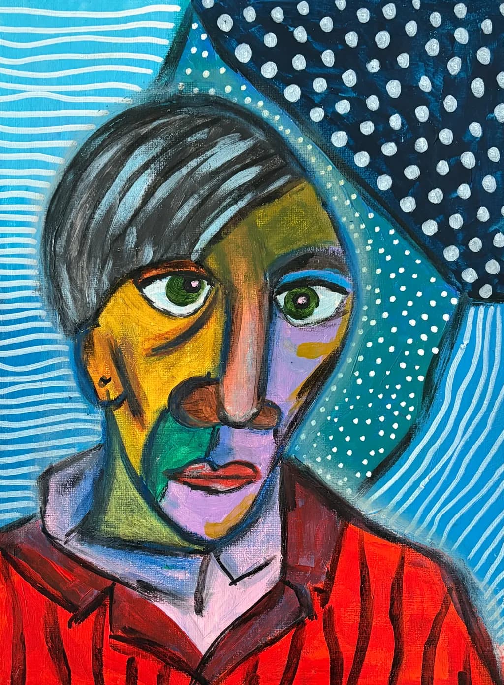 My Picasso N_3 – The Sailor / Man in Breton Stripes