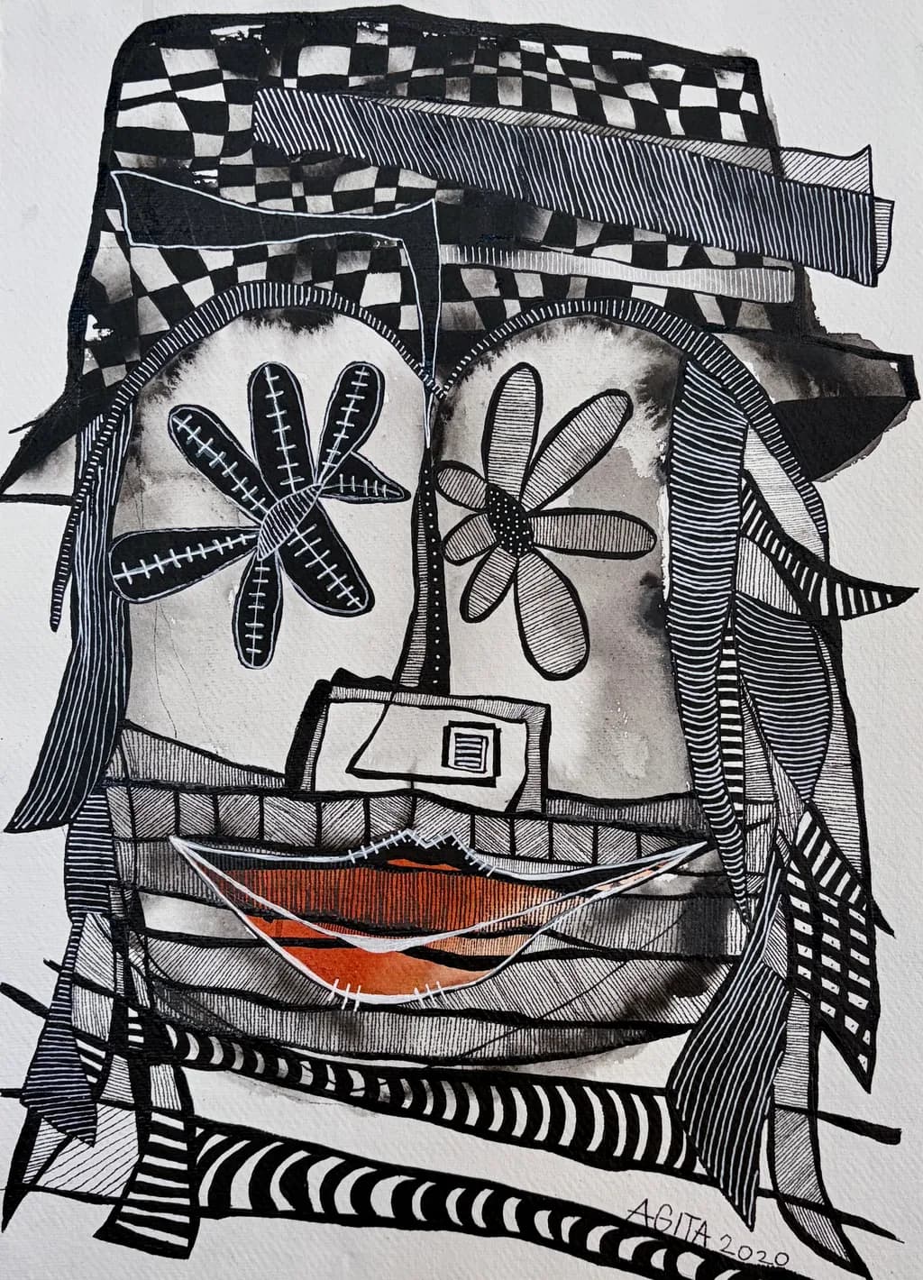 Patchwork Smile
