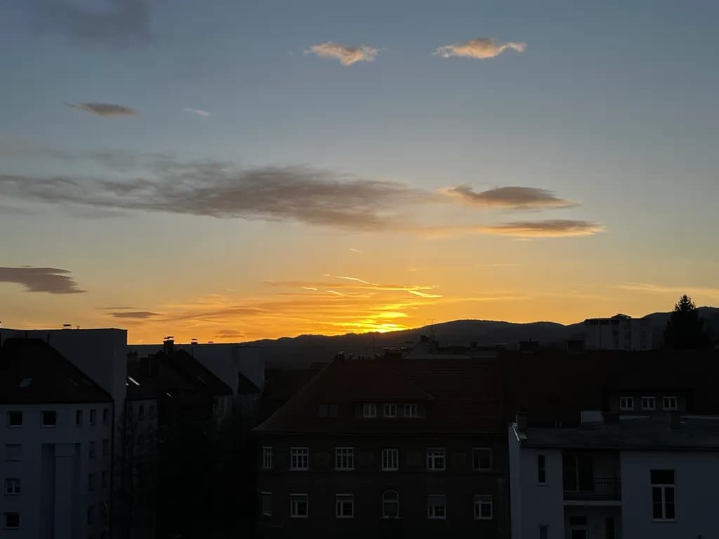 Dusk Over Rooftops