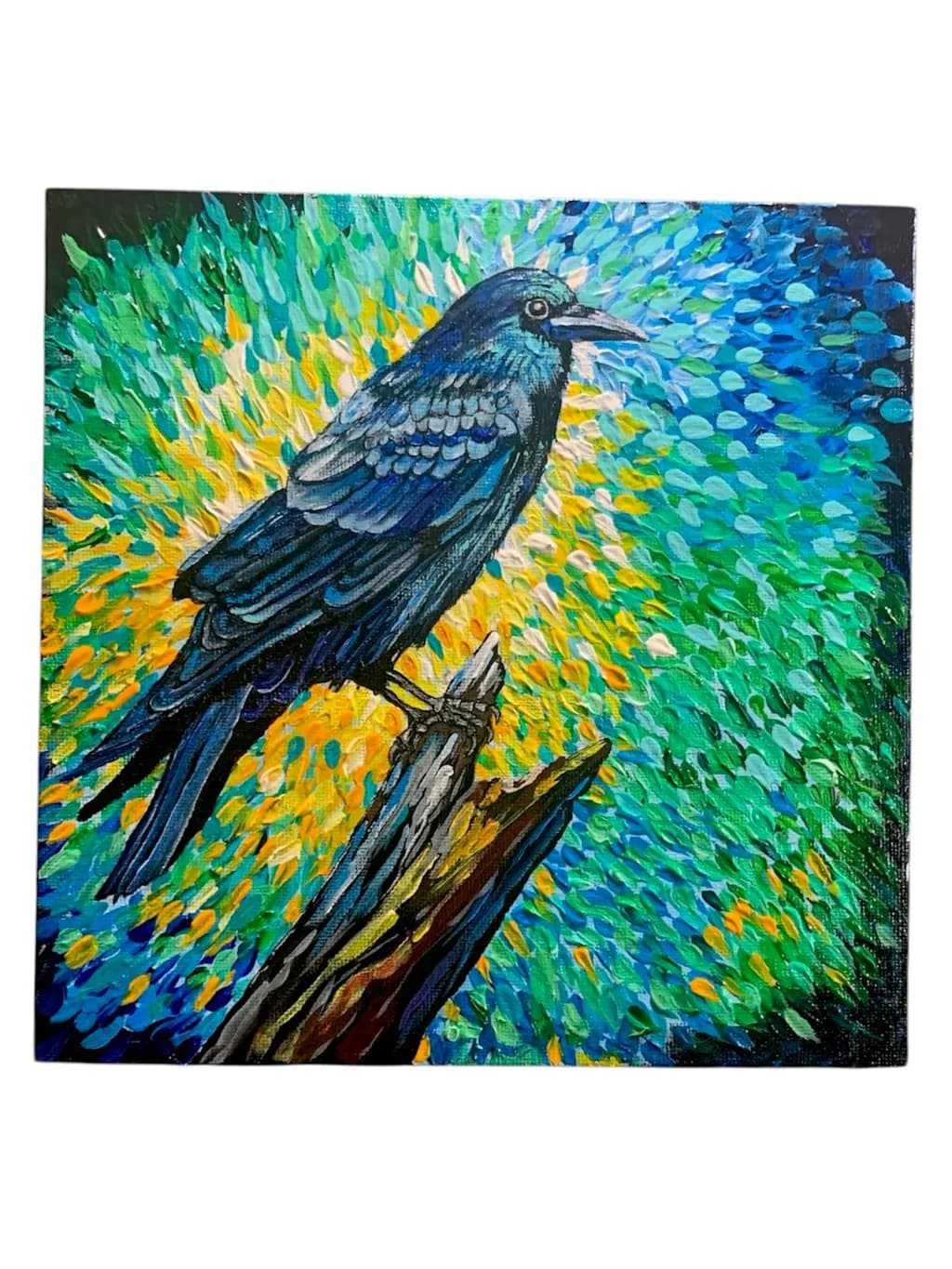 Blue Crow Perch