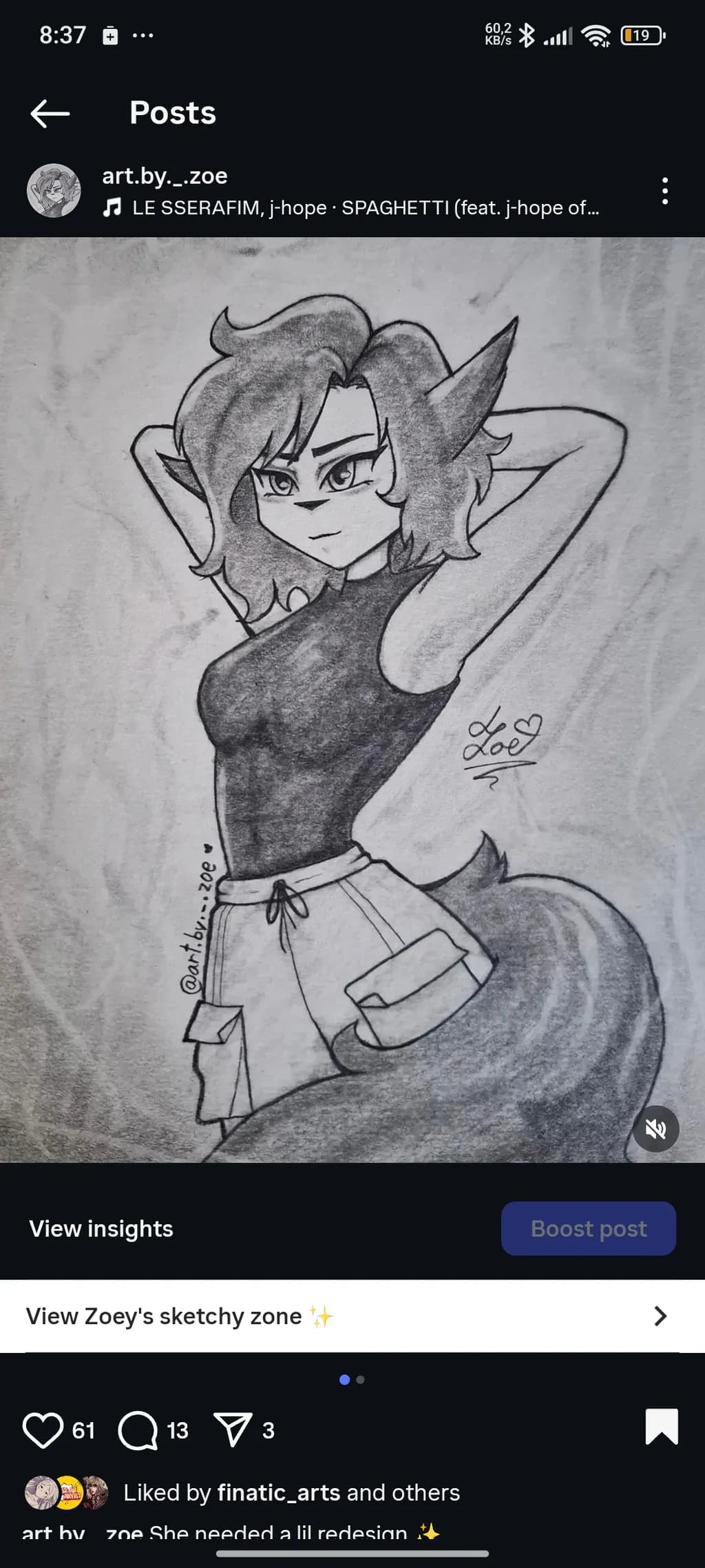 Confident Foxgirl