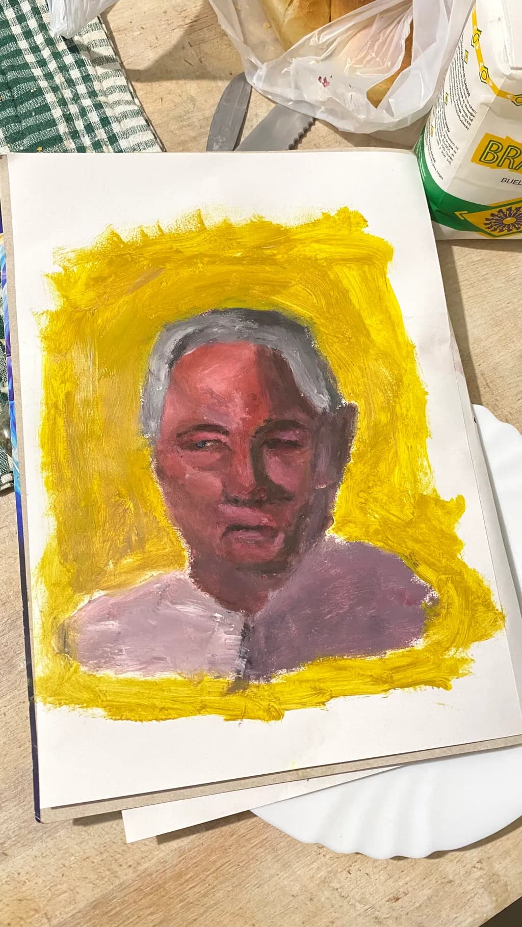 Golden Aura Portrait