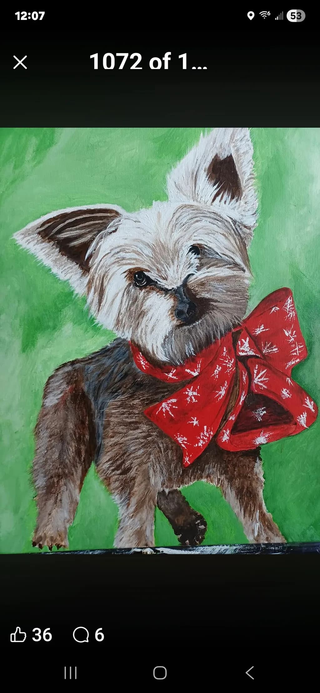 Red Ribbon Terrier