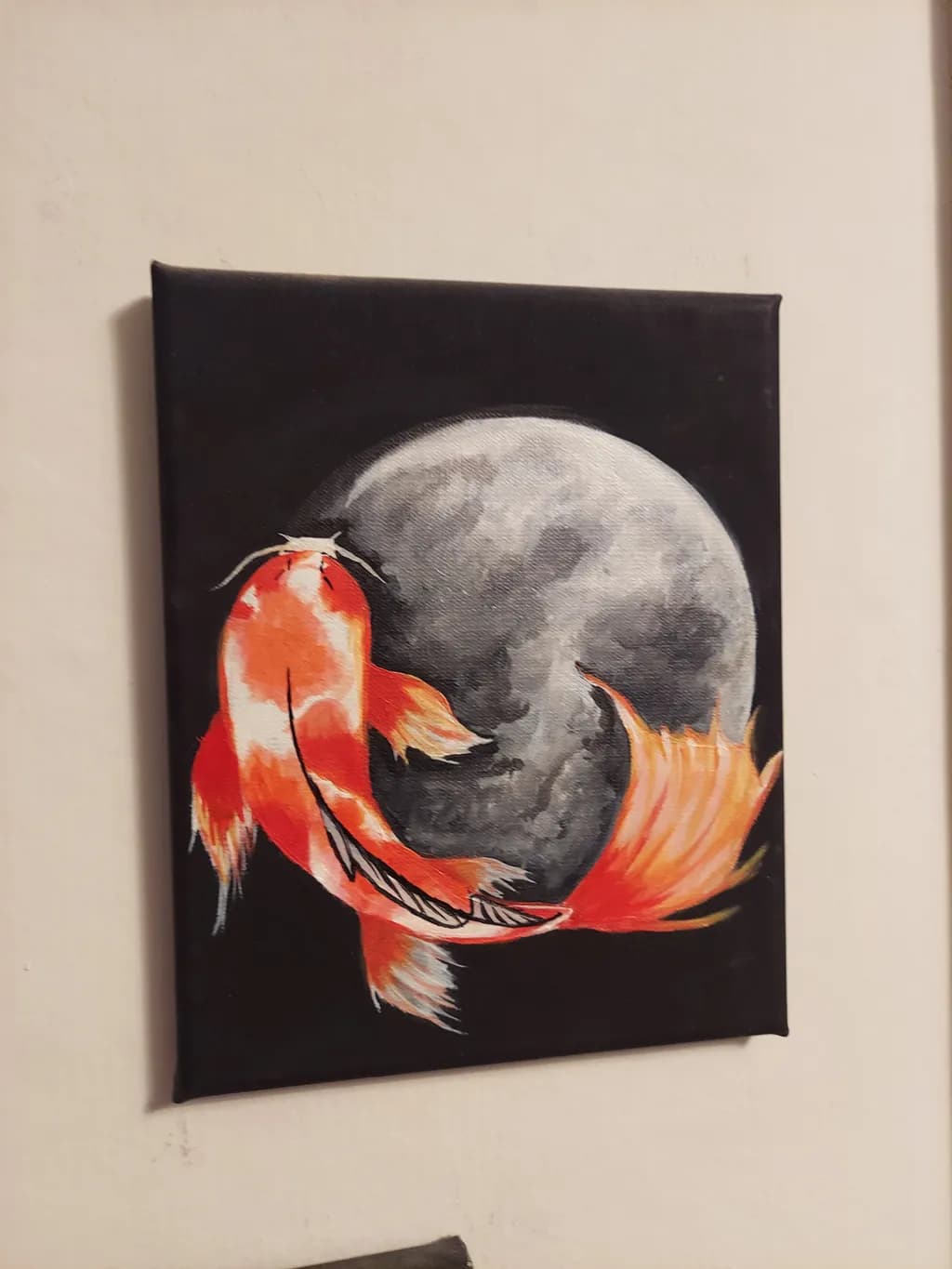 Moonlit Koi