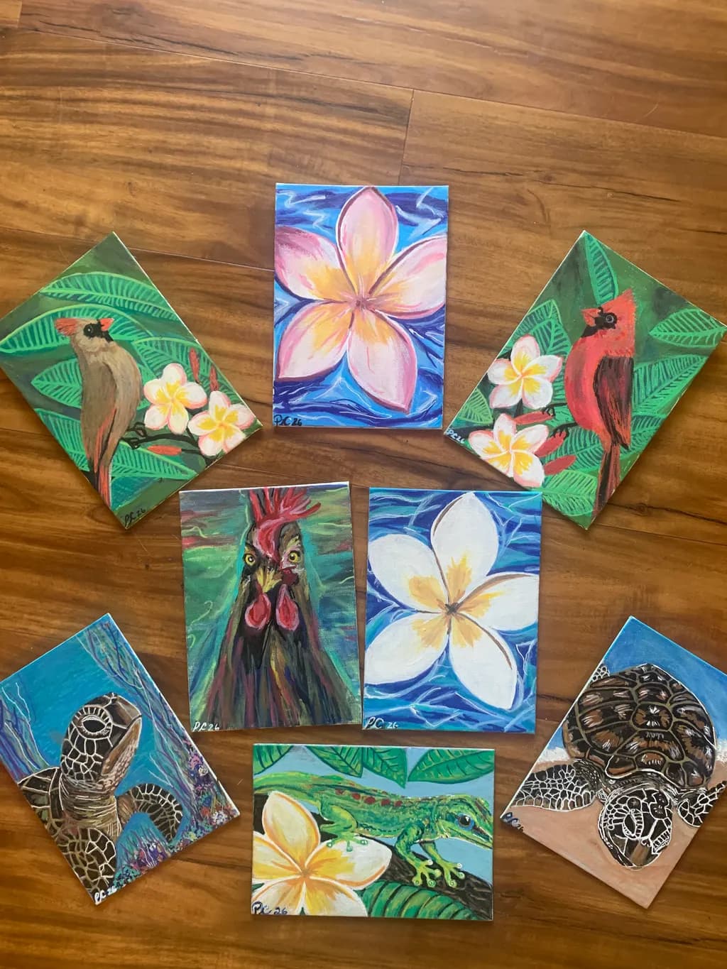 Island Creatures and Blooms