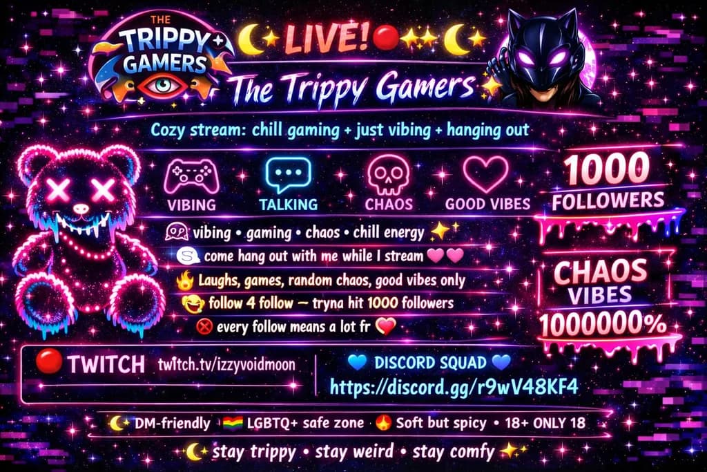 Trippy Gamers Live